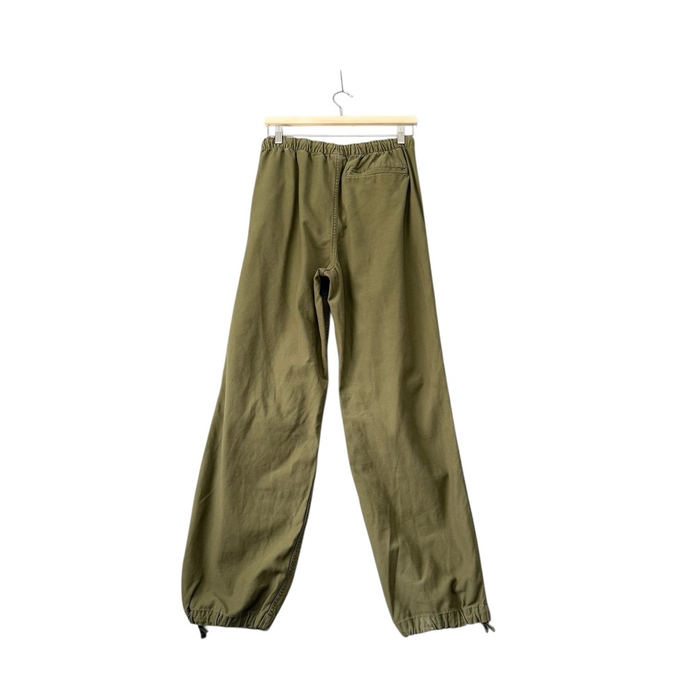 Aritzia | TNA | Olive Green Parachute Cargo Pants Drawstring Utility Size M - Picture 5 of 14